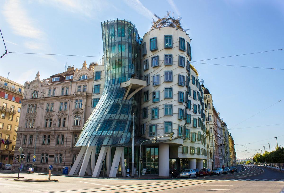 Edificio danzante de Praga.