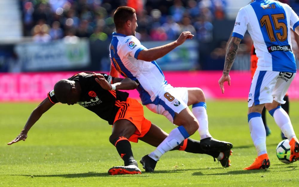 Leganés - Valencia, en imágenes