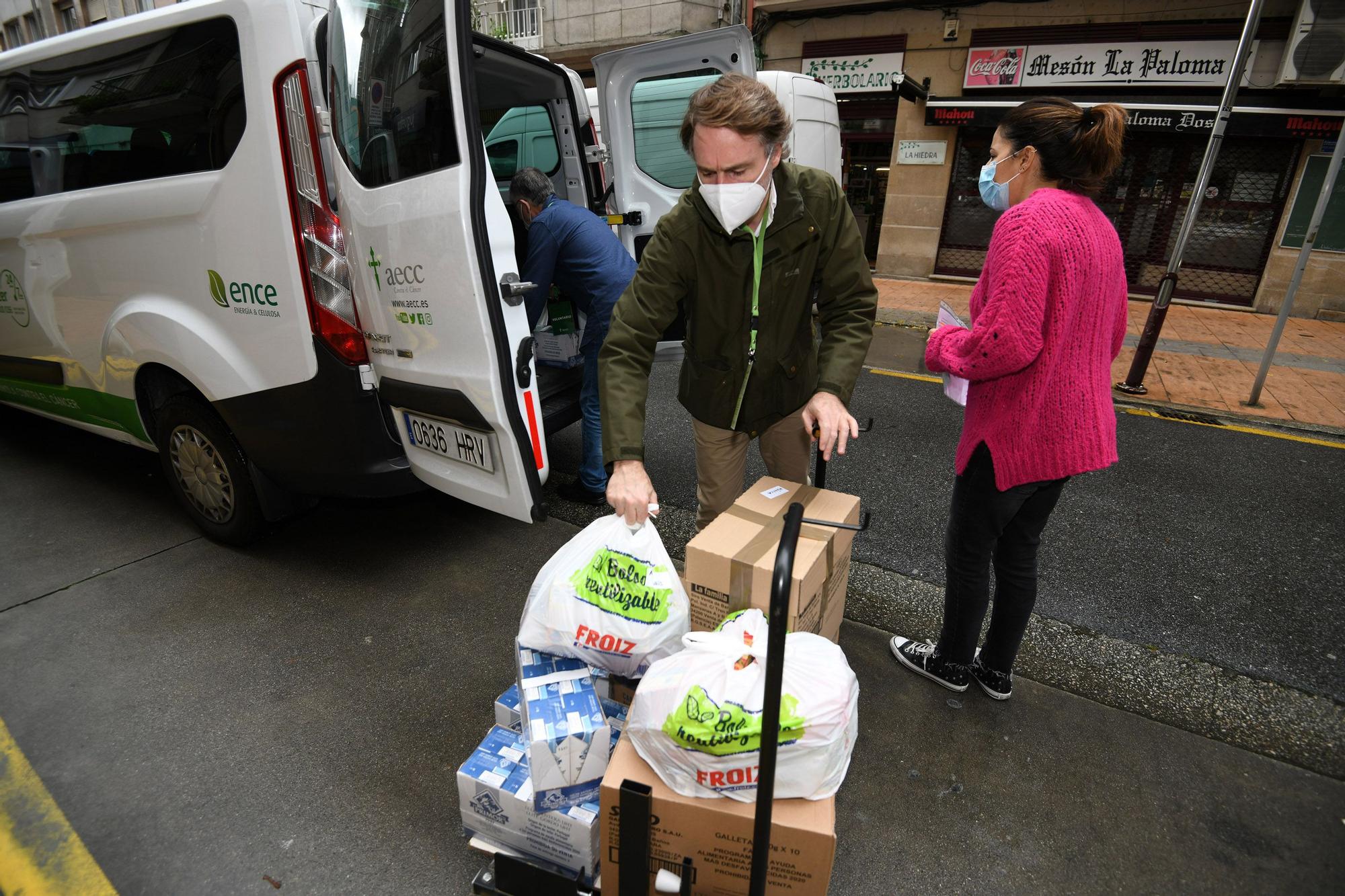 Reparto a domicilio de alimentos para pacientes oncológicos en riesgo de exclusión