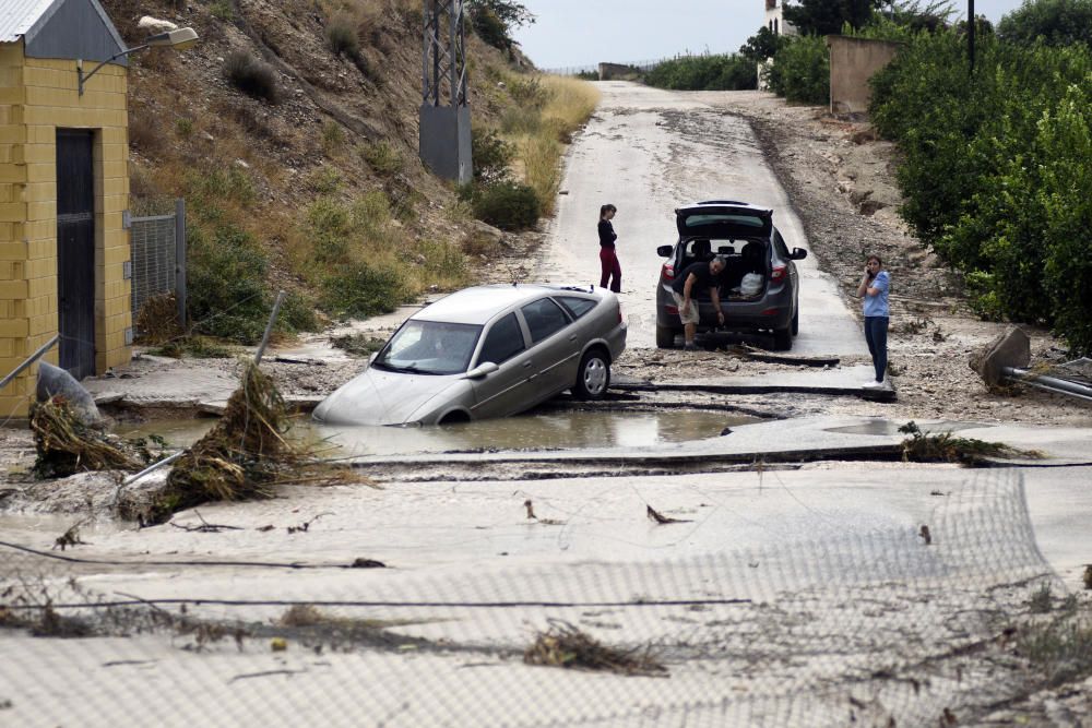 Las imágenes más impresionantes que nos deja la gota fría