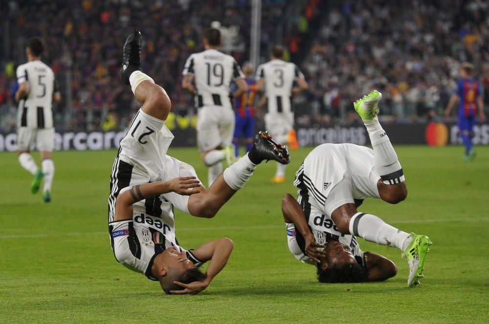 Las mejores imágenes del Juventus - Barça de Champions.