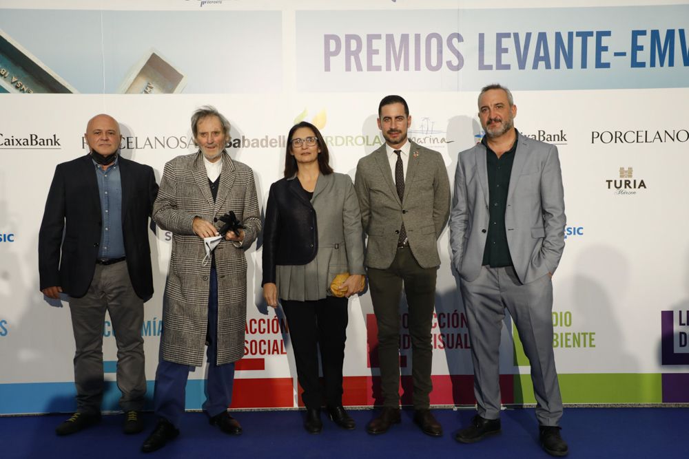 Photocall de los invitados a la gala de los Premios Levante-EMV 2021