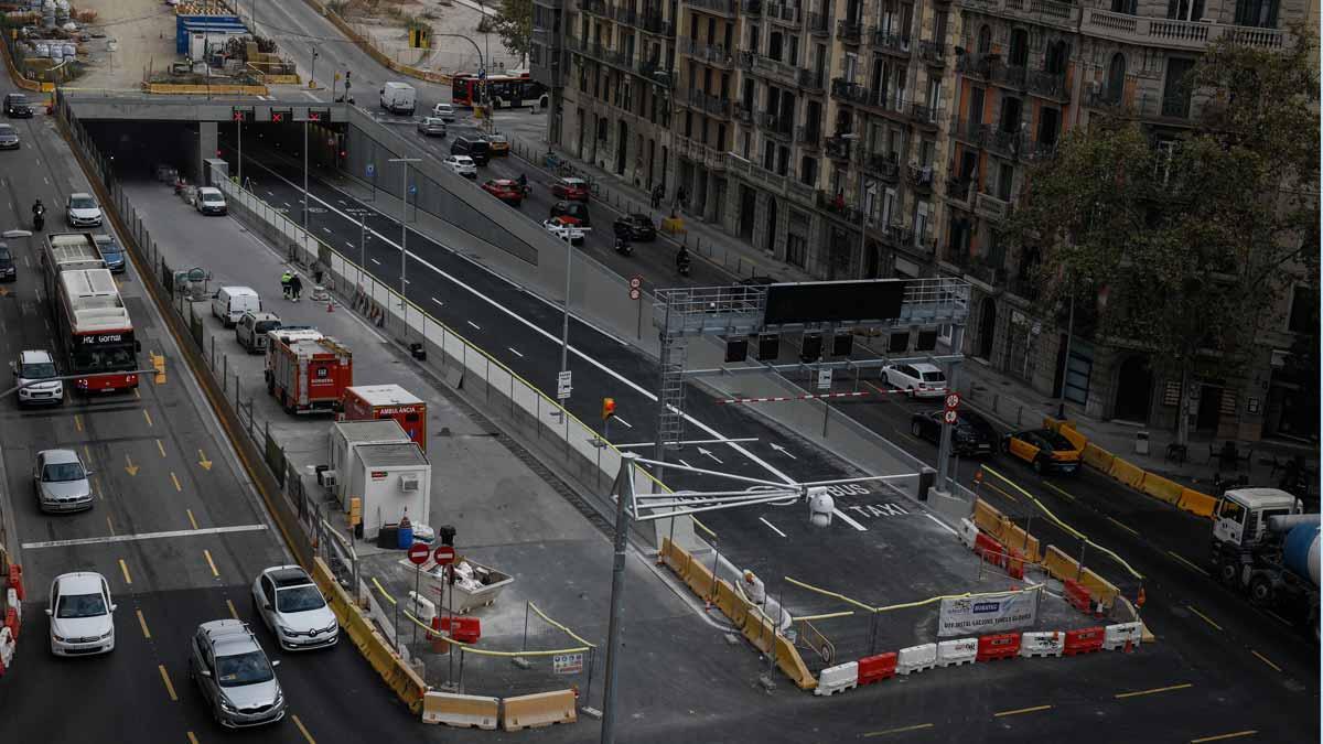 El nuevo túnel de Glòries.