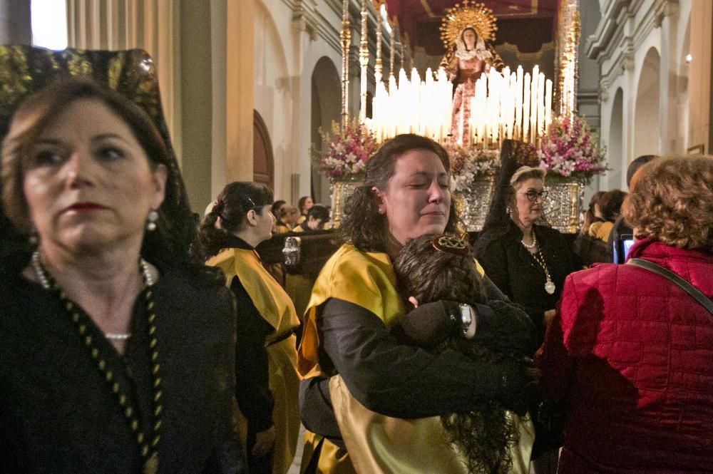 Las cofradías celebran actos en el interior de las parroquias y anulan las estaciones de penitencia