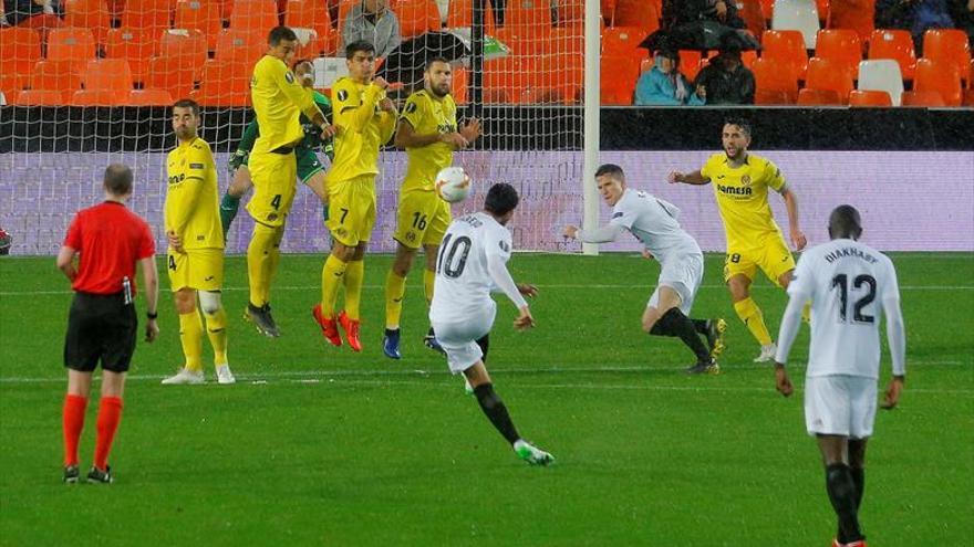 El Valencia elimina al Villarreal y se medirá al Arsenal en las semifinales