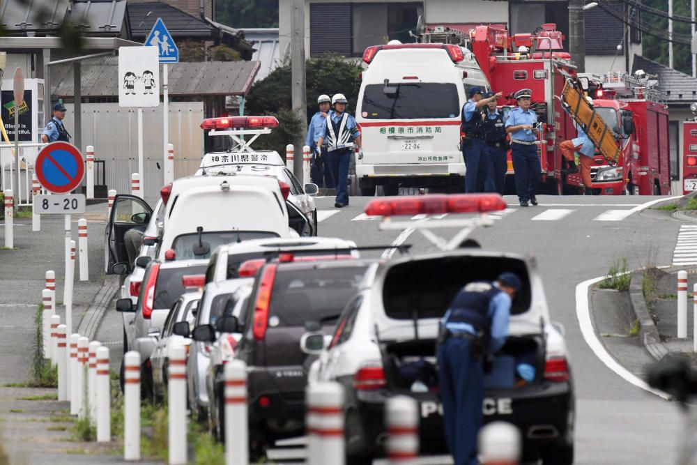 Diecinueve muertos en Japón en un ataque en un centro de discapacitados