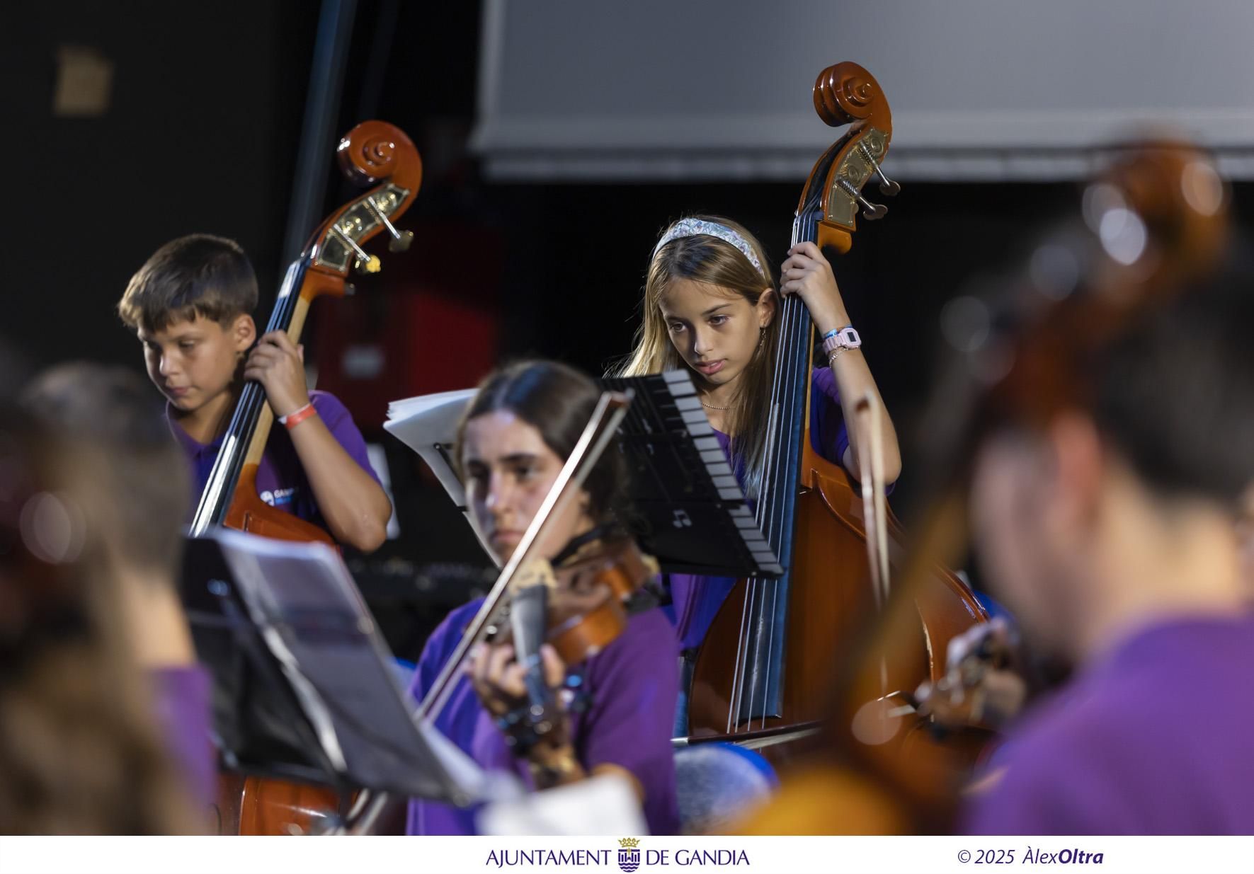 Final de curso del Campus Musical Vicky Foods en Gandia