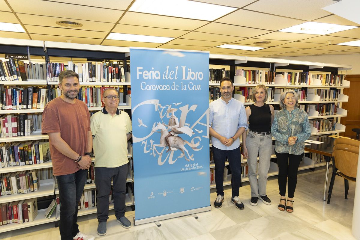 Presentación de la programación de la Feria del Libro 2025 en Caravaca