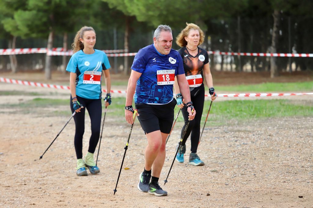 Campeonato regional de marcha nórdica en Las Torres de Cotillas