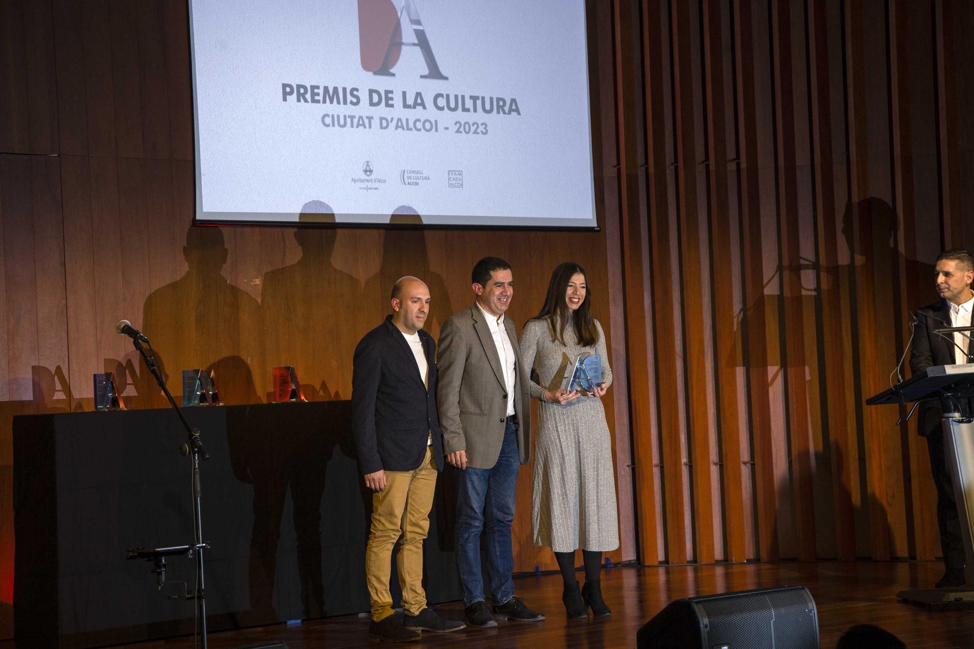 Reconocimientos a la cultura en Alcoy