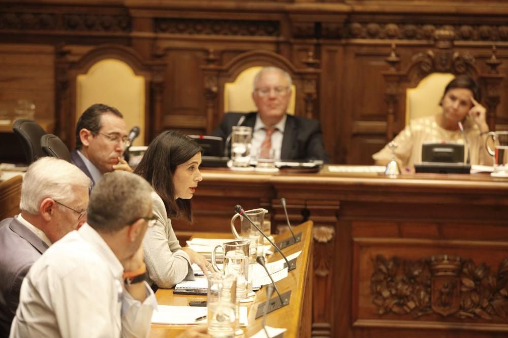 Pleno municipal en Gijón