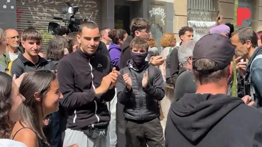 Declaraciones de la portavoz de la PAH Garraf sobre el deshaucio la Carme Alcaraz