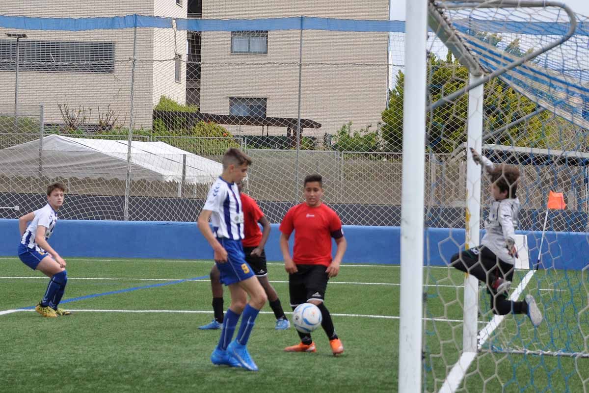 Todas las imágenes de las últimas jornadas de fútbol base (10 y 11 abril)