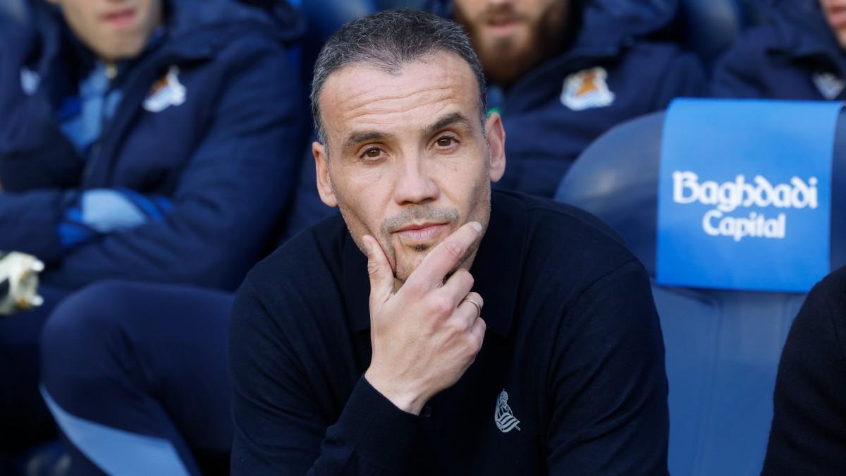 Sergio Francisco fue destituido este domingo como entrenador de la Real Sociedad