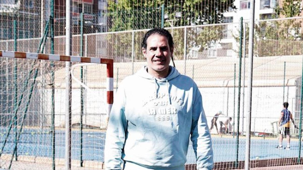 Juanmi, en las instalaciones del Ilusion Sport Center.