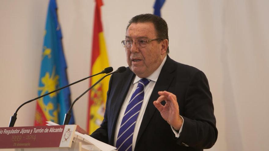 El hasta ahora presidente de la Cámara de Comercio de Alicante, José Enrique Garrigós