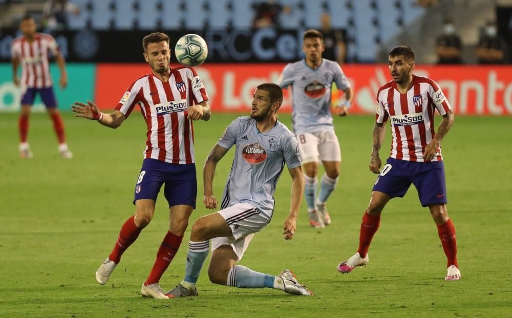 Las imágenes del Celta - Atlético