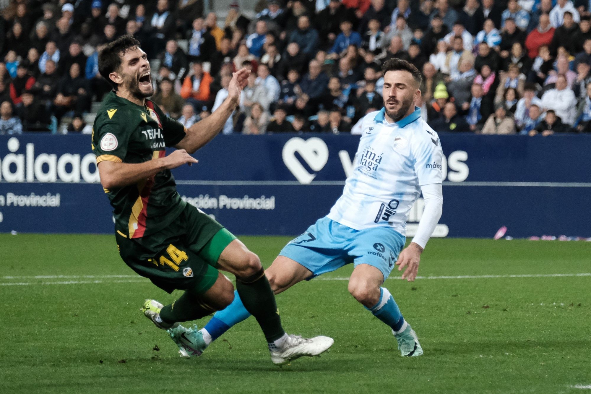 Primera RFEF | Málaga CF - CD Castellón, en imágenes