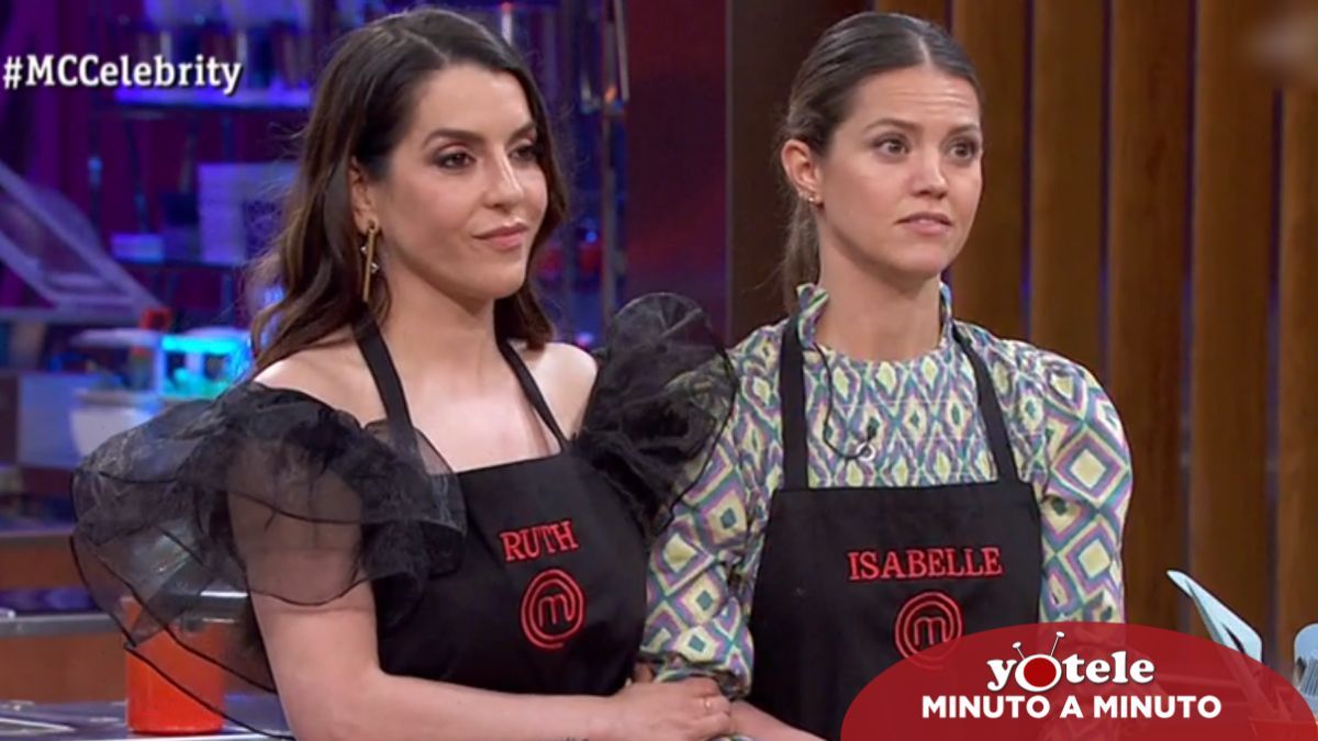 Ruth Lorenzo e Isabelle Junot en la gala 3 de Masterchef Celebrity 7