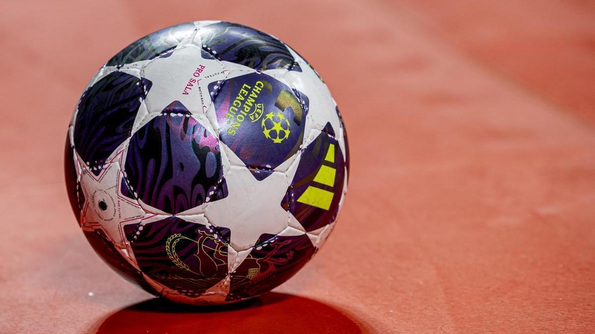 Imagen del balón con el que se jugará la final Four de la Champions League de fútbol sala