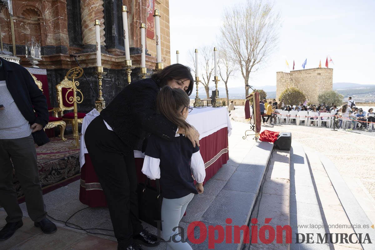 La vicaría de Cartagena, la UCAM, junto a asociaciones y peregrinos de toda España se ponen a los pies de la Vera Cruz