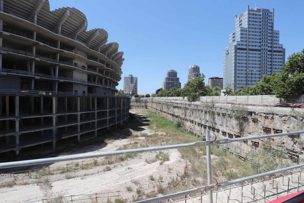 Las imágenes de las obras del nuevo Mestalla