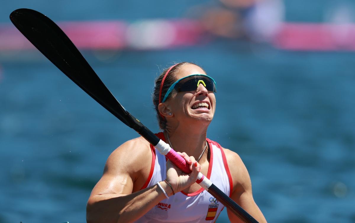 Teresa Portela alcanza la medalla de plata en el K1 200 Teresa Portela alcanza la medalla de plata en el K1 200