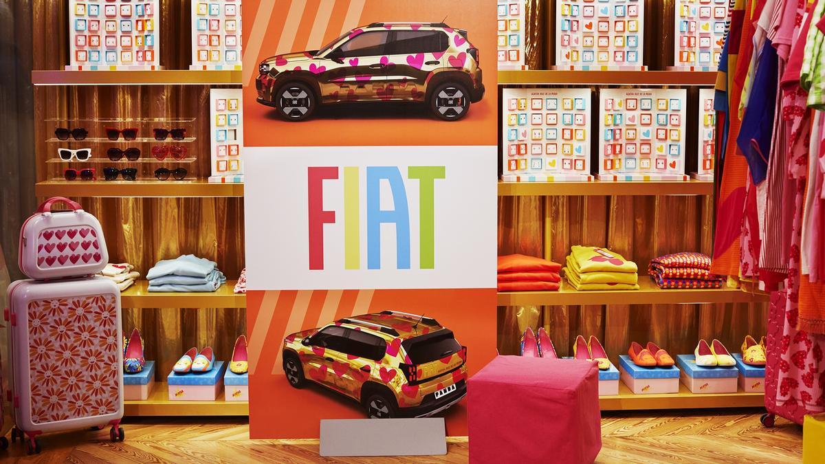 Complementos de Fiat diseñados por Agatha Ruiz de la Prada