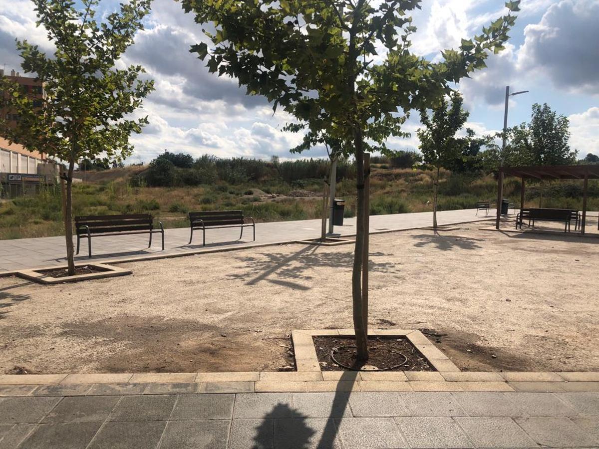 Solar donde se construirá el Palacio de Justicia.