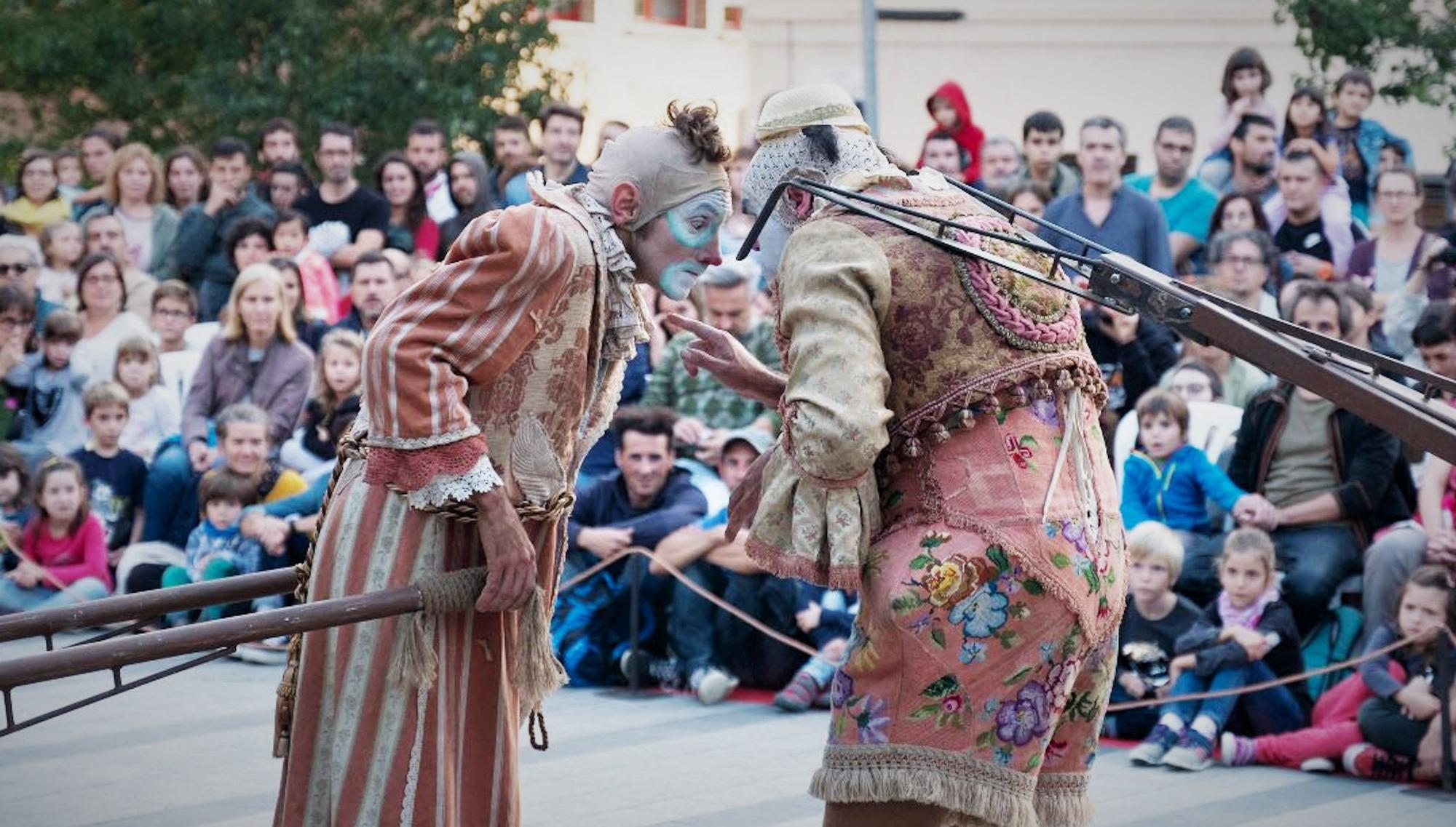 Una de las actuaciones del Festival de Payasos de Cornellà de 2018