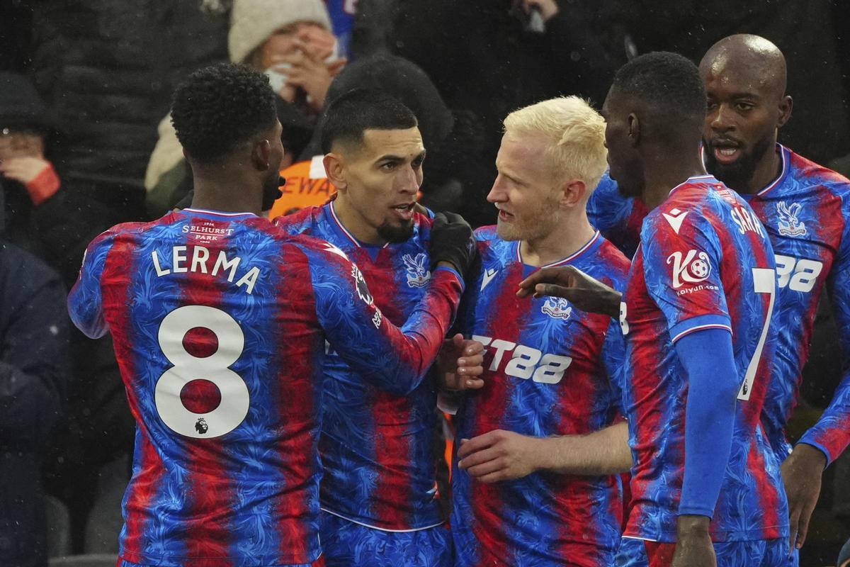 El Crystal Palace anotó dos tantos al Manchester City