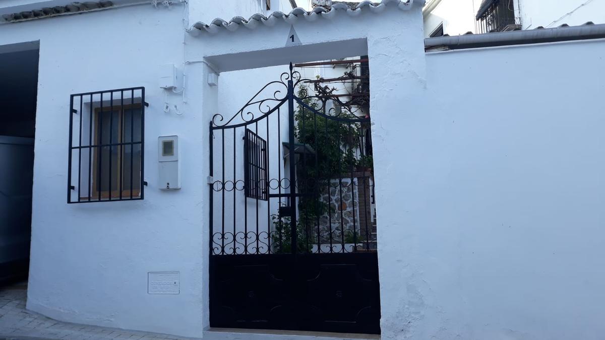 Fachada de la vivienda donde se ha producido el suceso.