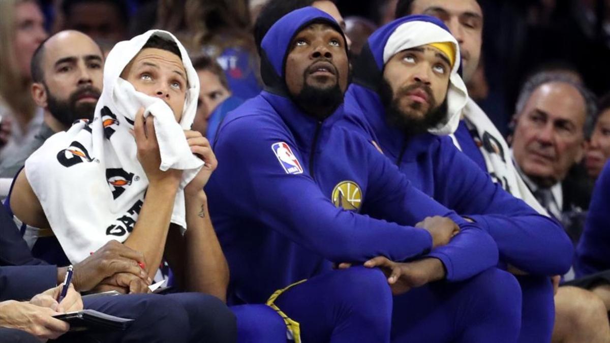 Kevin Durant puede permanecer dos semanas de baja si sufre un esguince