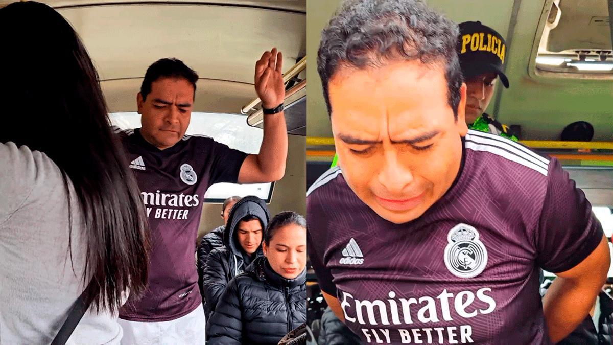 La Policía de Perú 'convierte' al Real Madrid en acosador sexual