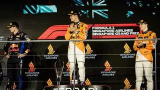 Norris arrasa en Singapur, Verstappen resiste y Alonso obra otro 'milagro'