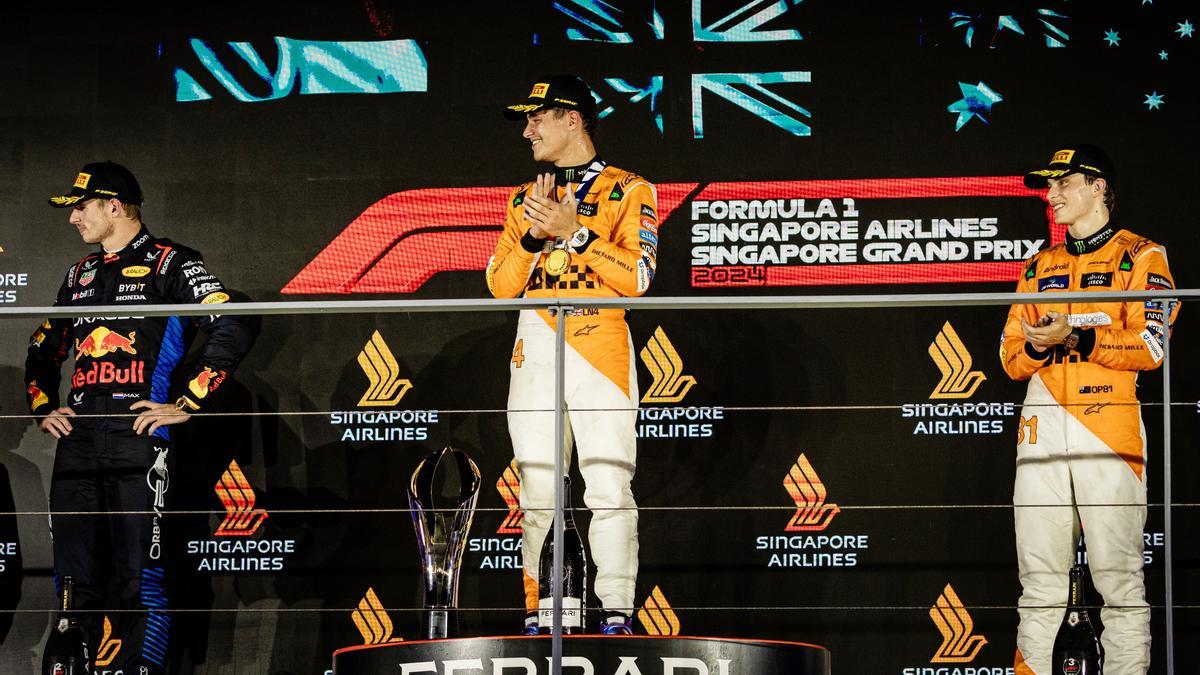 El GP de Singapur de Fórmula 1, en imágenes