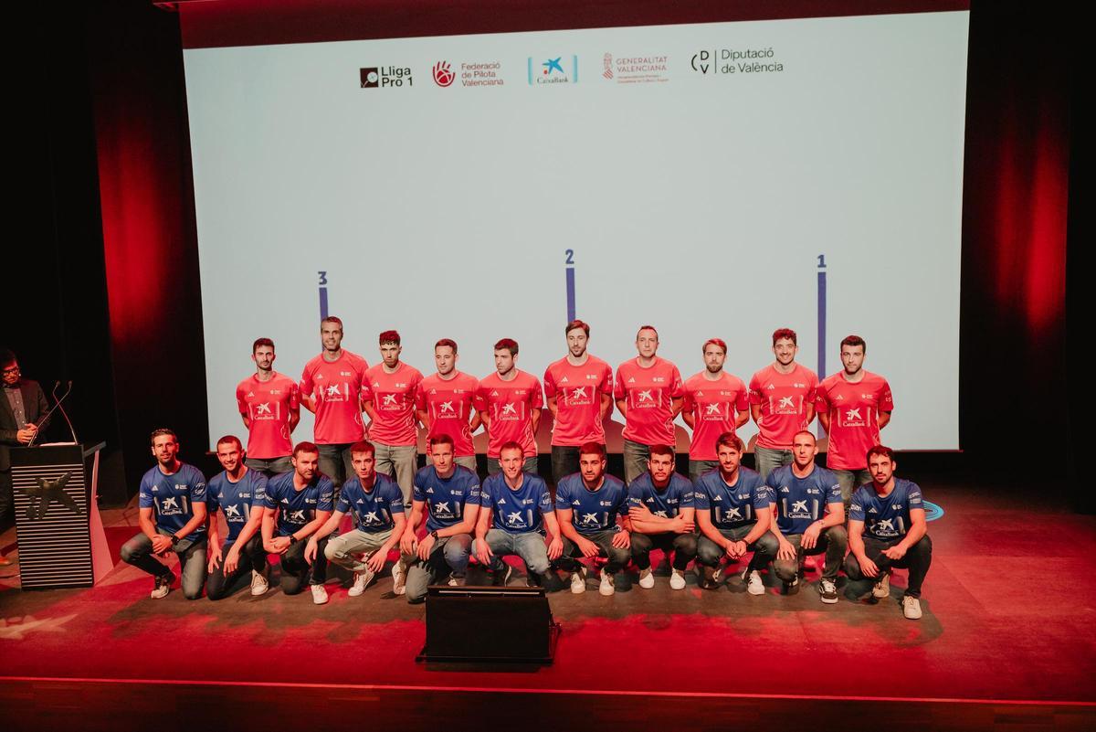 Els protagonistes de la Lliga CaixaBank Pro1 d'escala i corda.