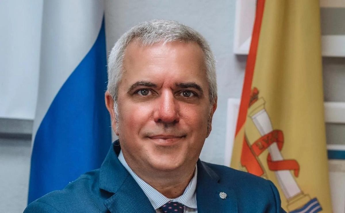 Aleksándr Chepurnoy, presidente e la casa de Rusia en Alicante.