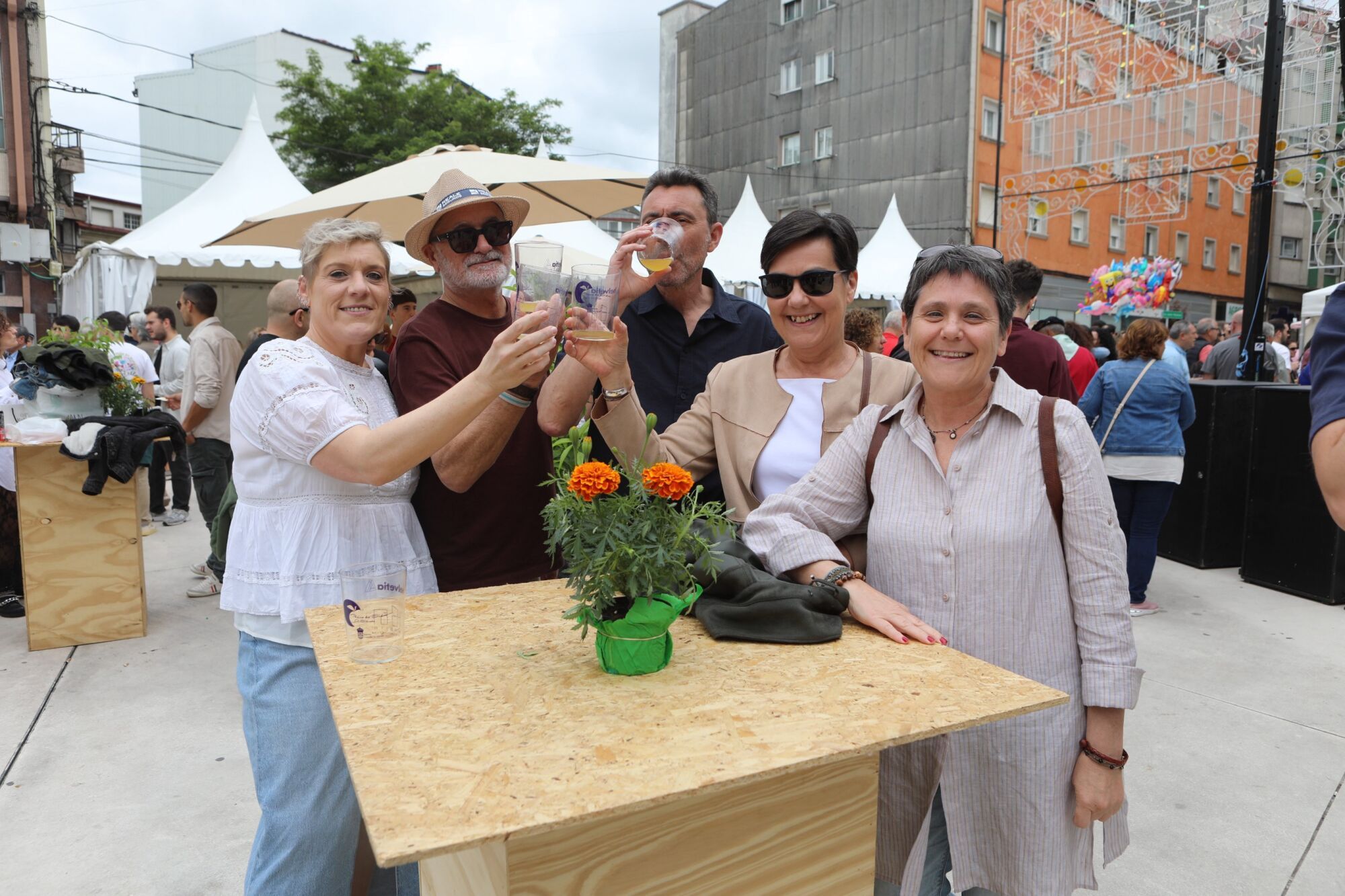 Asistentes a la cita gastronómica