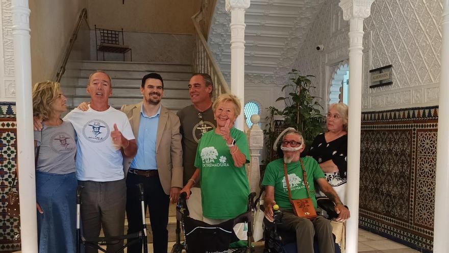 Jaime Lafita llega a Mérida en su reto de 1.000 ki
