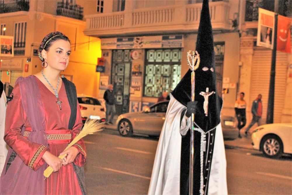 Procesión conjunta del Grao: hermandades de la Flagelación y Cristo de la Palma