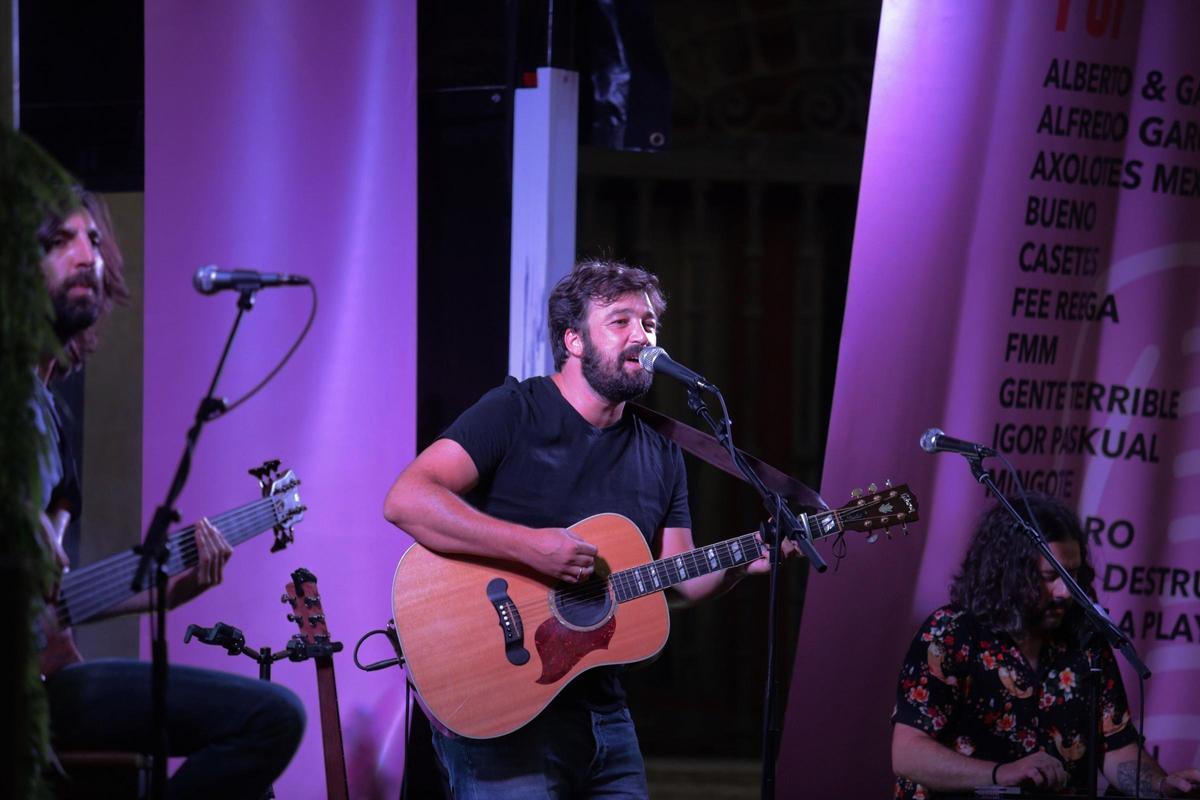 Pablo Moro, nun conciertu n'Uviéu.