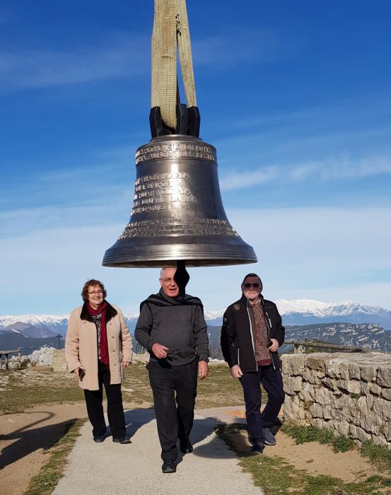 Nova campana al Santuari del Mont
