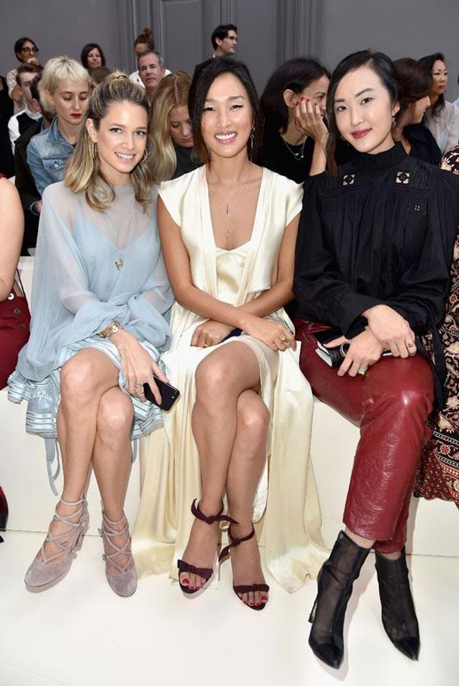 Front row Paris Fashion Week: Helena Bordon y Nicole Warne