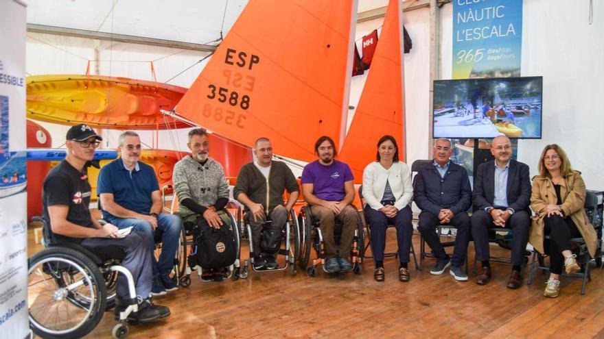 El projecte &quot;Per un mar accessible&quot; impulsat des de l&#039;Escala ha beneficiat 266 persones