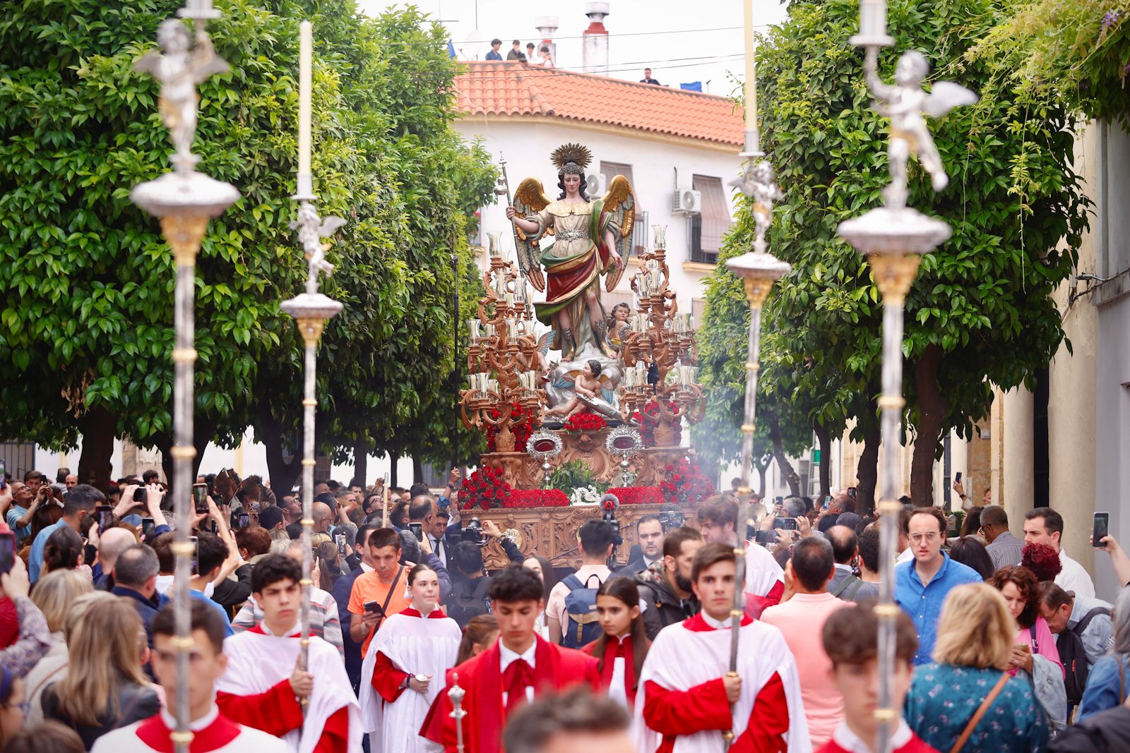 La procesión de San Rafael, en imágenes