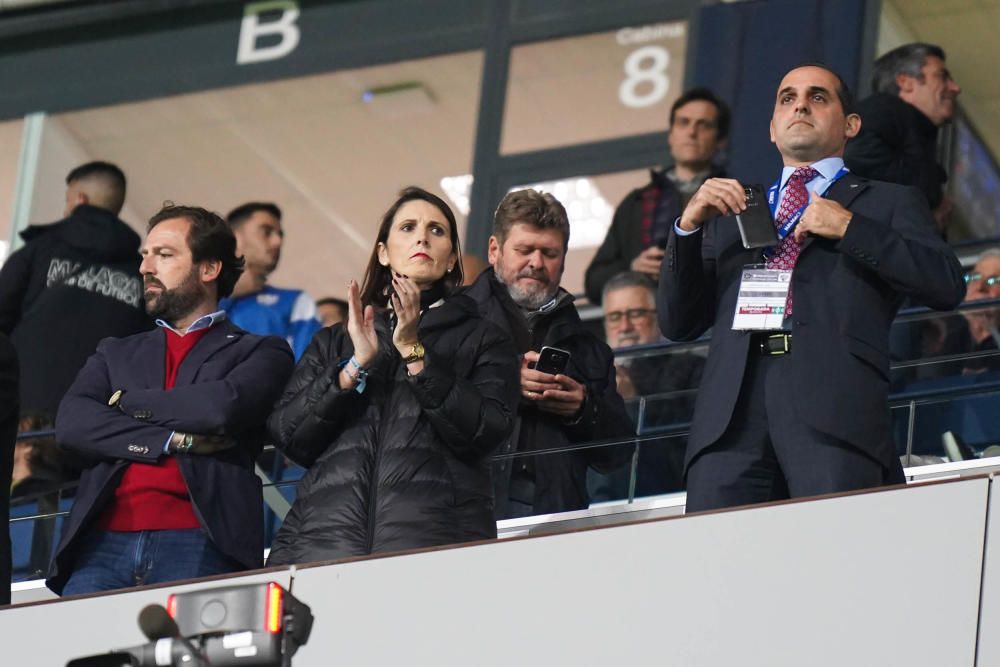 Partido del Málaga CF y el Tenerife en La Rosaleda.