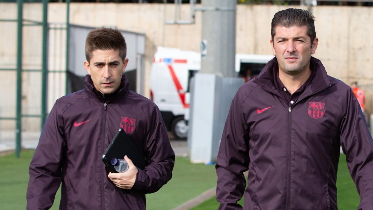 David ramírez fue ayudante de Franc Artiga en el juvenil A del Barça