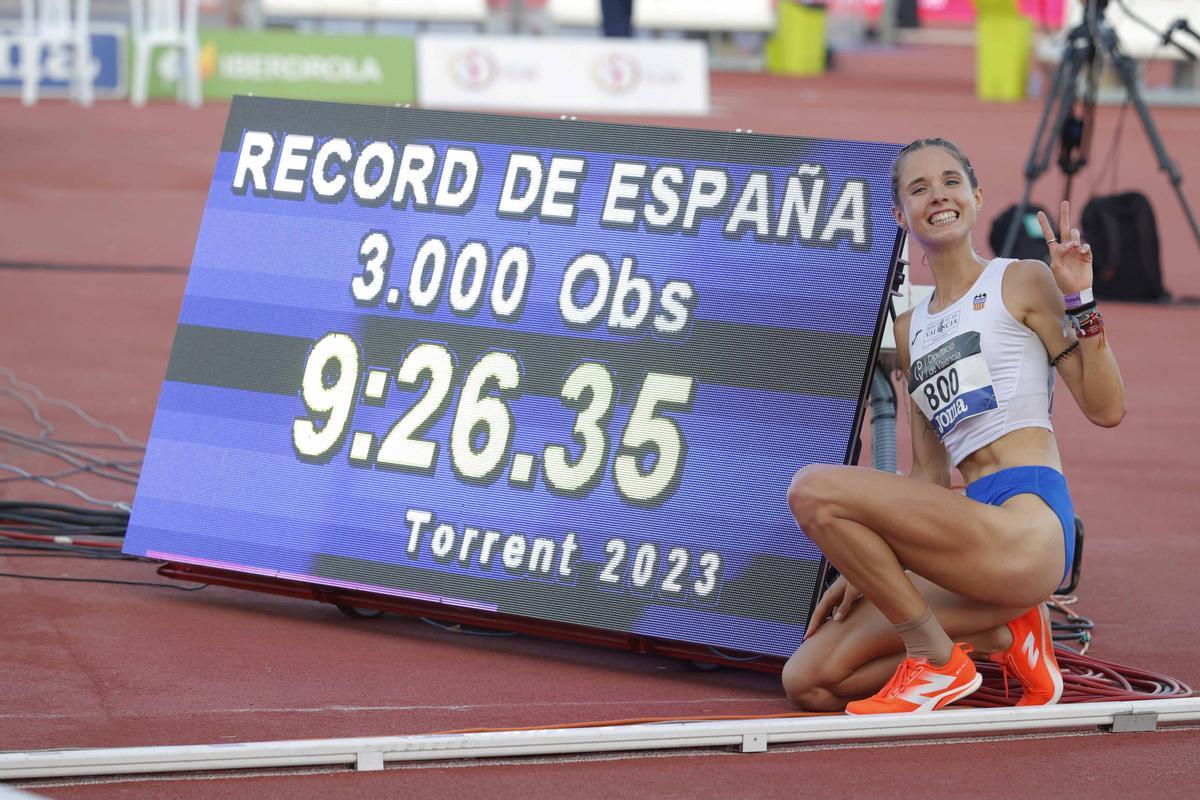 Marta Serrano y su récord de España sub-23 y de los Campeonatos