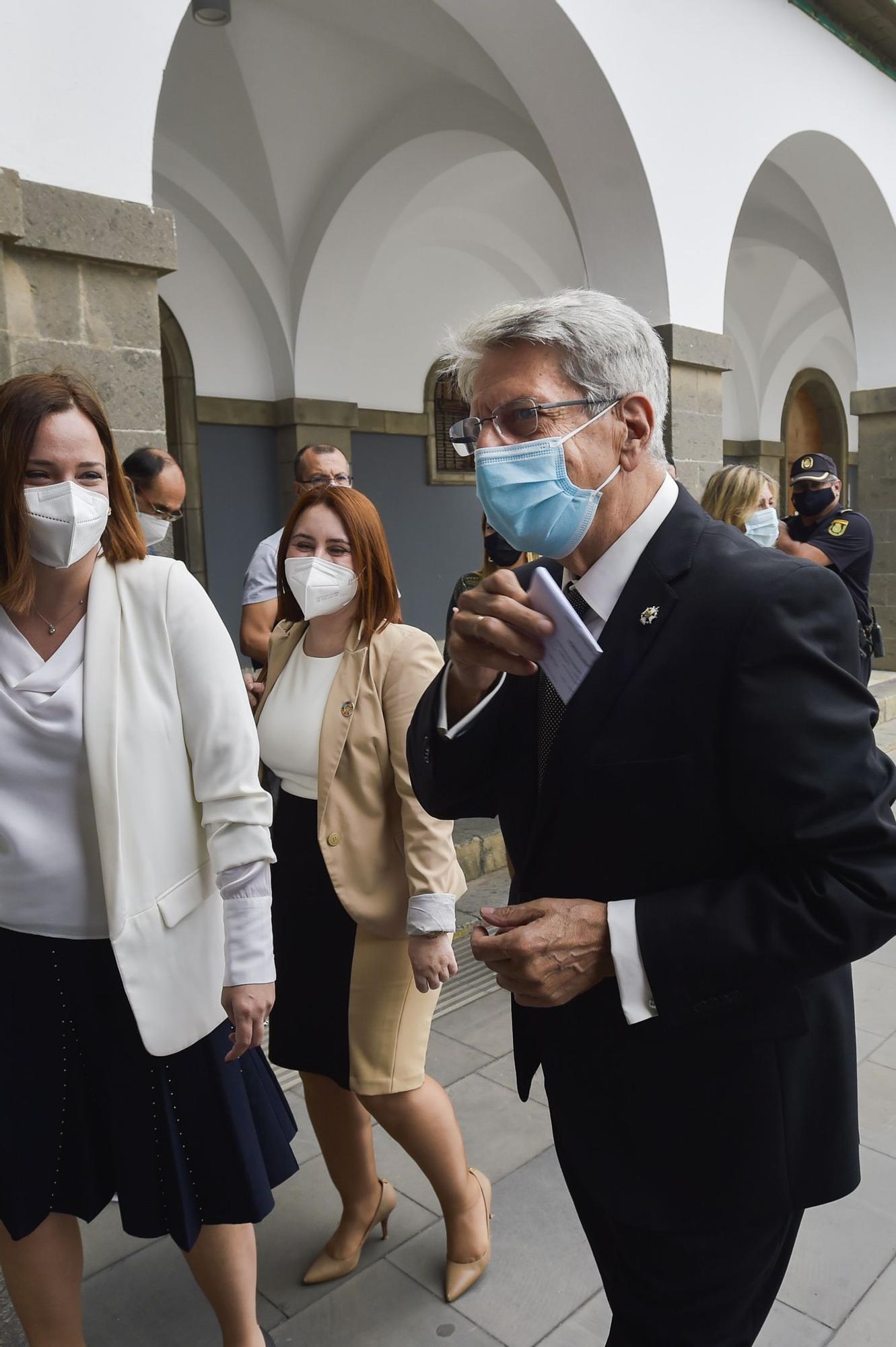 Toma de posesión del nuevo presidente del Tribunal Superior de Justicia de Canarias, Juan Luis Lorenzo Bragado